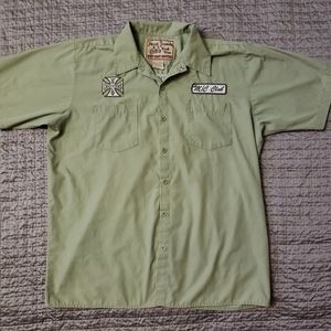 West Coast Choppers button-up size Large